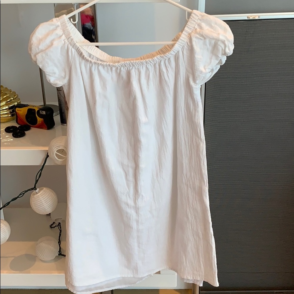 Cooperative White off the shoulder dress